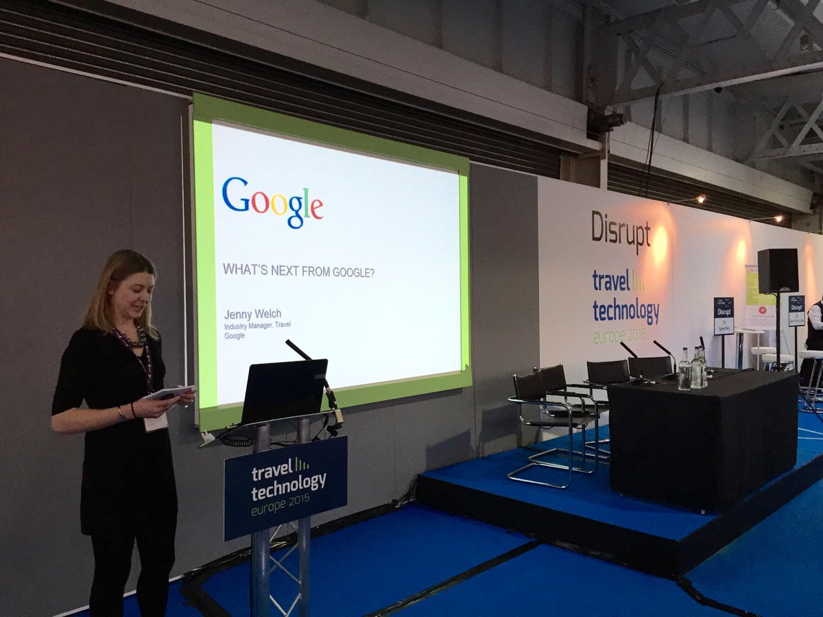 PhotoSpotLand's tweet image. &quot;What&apos;s new at #Google&quot; session #TTE15 @TravelTechEu with Jenny Welch! Happy to be part of #GoogleLaunch @googledevs!
