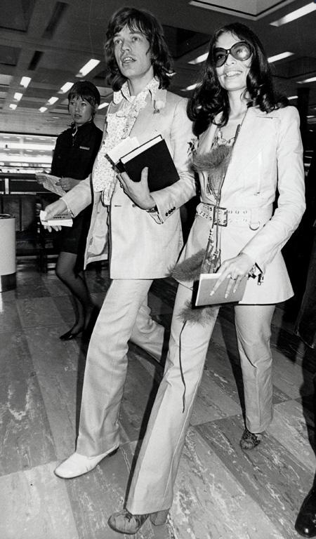 InStyle's tweet photo. Lately, we've been feeling inspired by Bianca and Mick Jagger's '70s style: http://t.co/pl7KA787TD http://t.co/AMEAr28pto