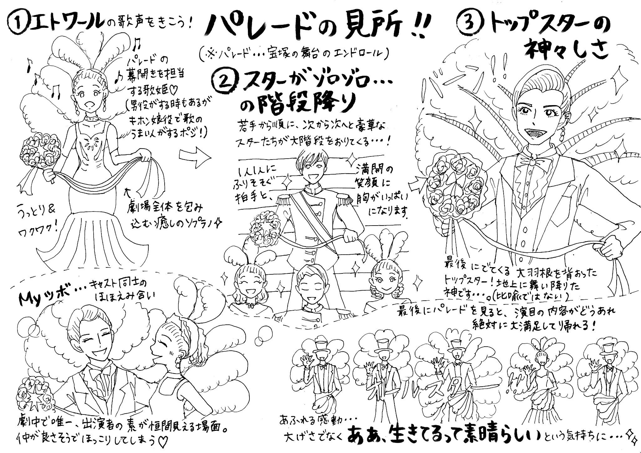 みそすーぷ 宝塚のグランド フィナーレ パレード の見どころについて描きました 大階段に羽根 の場面です 宝塚 パレード Http T Co Hbdl79z0xa みそすーぷ 宝塚のグランド フィナーレ パレード の見どころについて描きました 大階段に羽根 の場面です 宝塚 パレード Http T Co Hbdl79z0xa