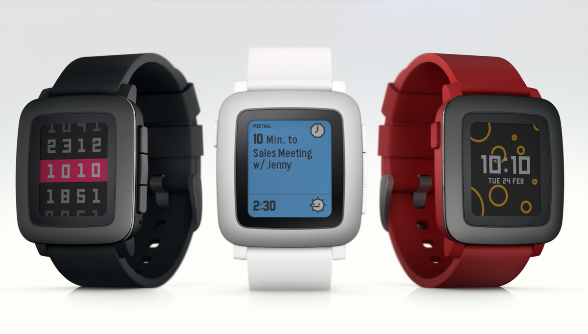 Good morning. The new <a href="/Pebble/">Pebble</a> Time just became the fastest funded project on <a href="/Kickstarter/">Kickstarter</a>: drewrapp.com/home/2015/2/25