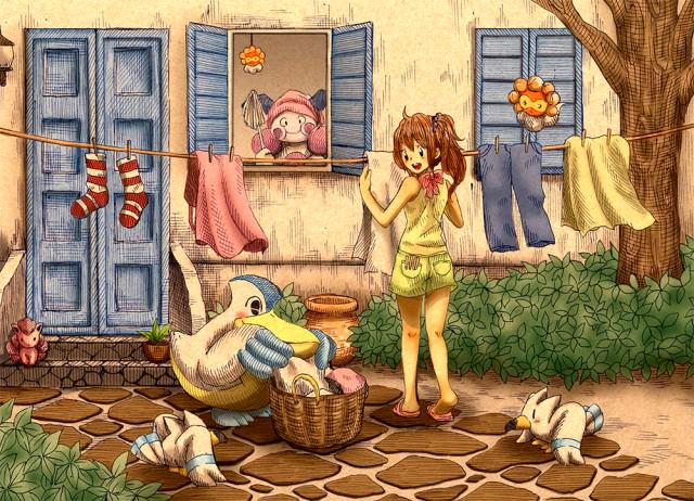 PokeHype's tweet photo. Pokemon in everyday lives! http://t.co/bkWCcLOZ2a
