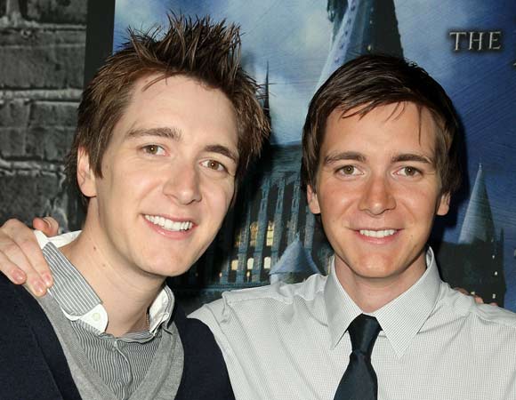 Happy birthday James and Oliver Phelps our eternal twins Weasley 