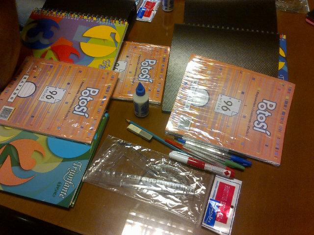 Distribuiremos kits escolares para los alumnos de las escuelas ruralea de la provincia