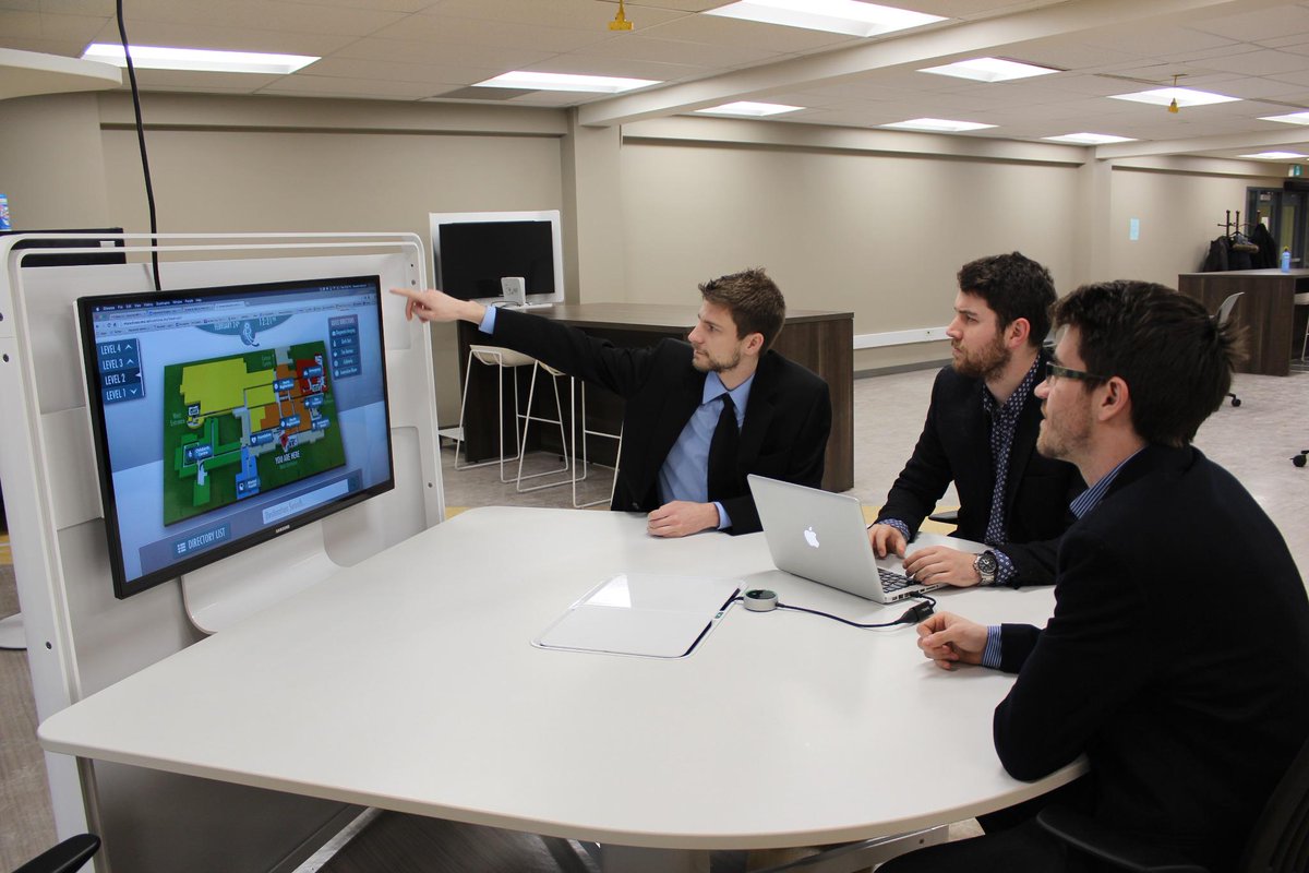 @InterStudiosIncto supply #CarletonledAccelerator with interactive digital signage. #digitalsignage