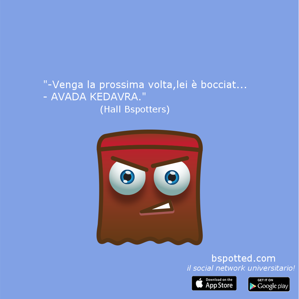 Giustizia è fatta.

#Bspotted #Universitari #Esami #Bspotters #Studenti #UniNA #UniTO #Sapienza #UniNA #Bocconi