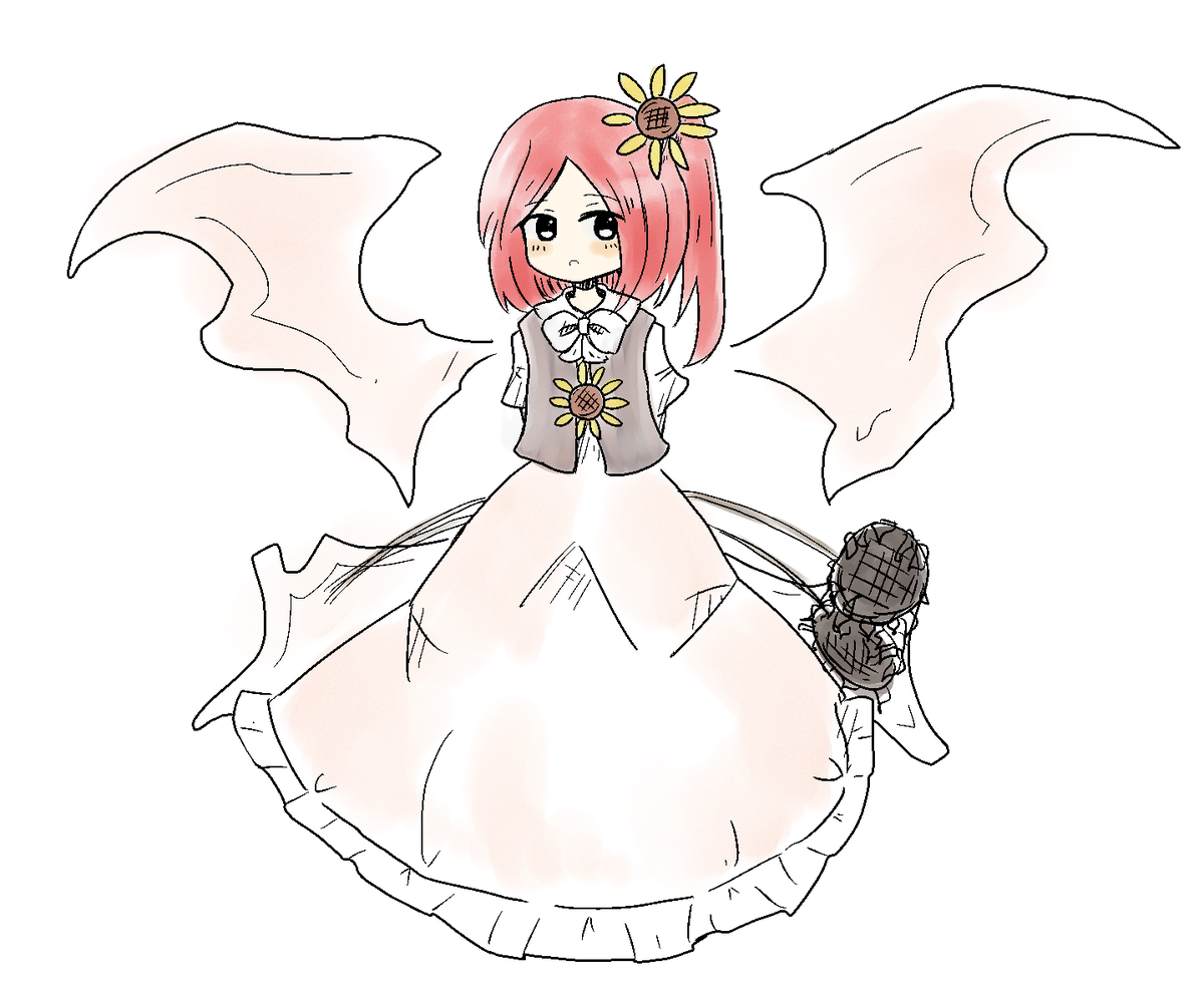 ひまわりを咲かせられなかったひまわり妖精 #東方版もうひとつの深夜の