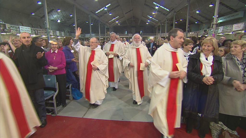 RTENationwide's tweet photo. Tonights @RTENatinwide we join the faithful @ their #divinemercyconference in the #RDS. http://t.co/bWPE6SX3CM