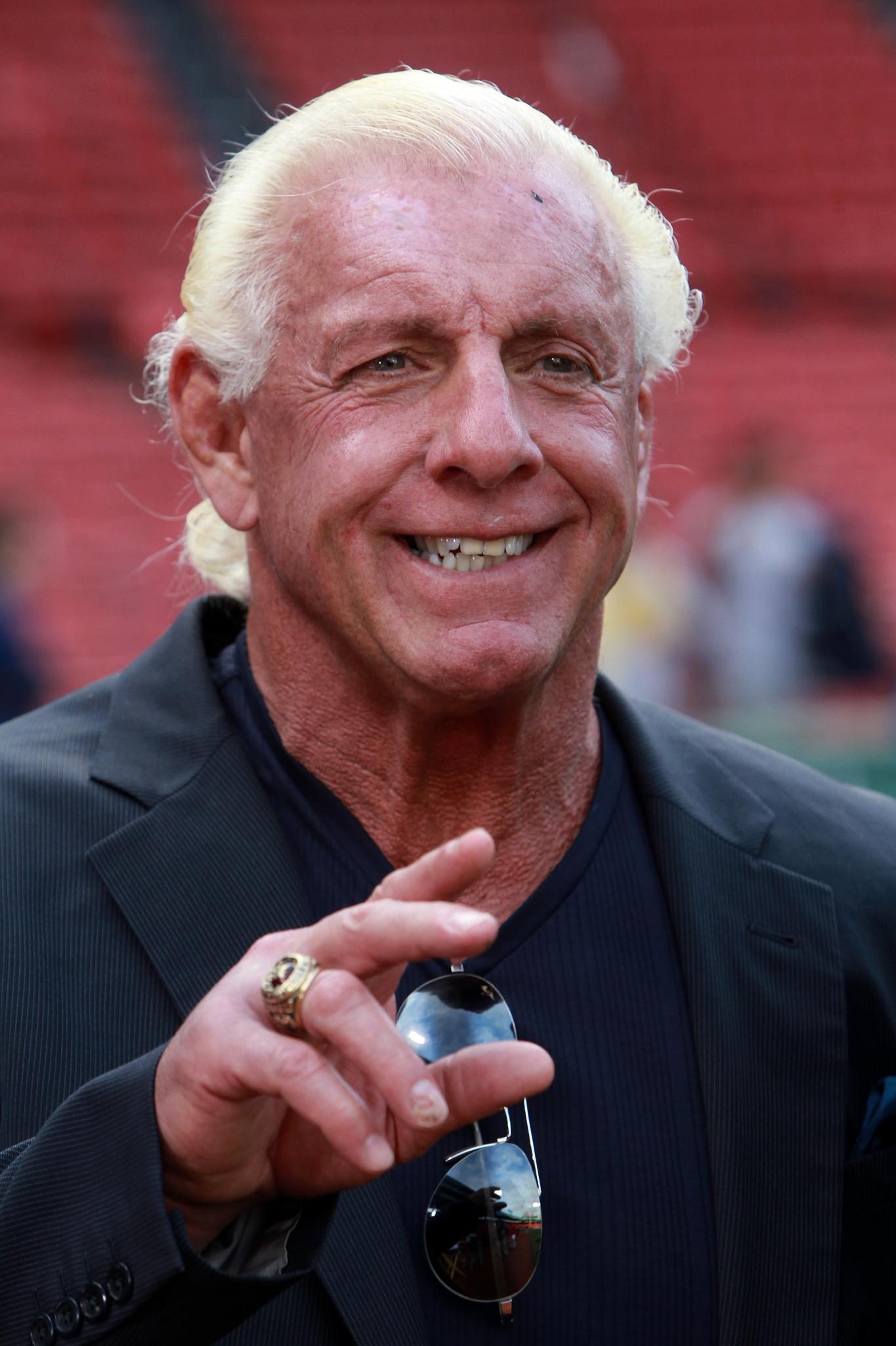 Happy 66th Bday to Rolex wearin diamond ring wearin kiss stealim wheelin dealin limousine ridin jet flyin Ric Flair! 