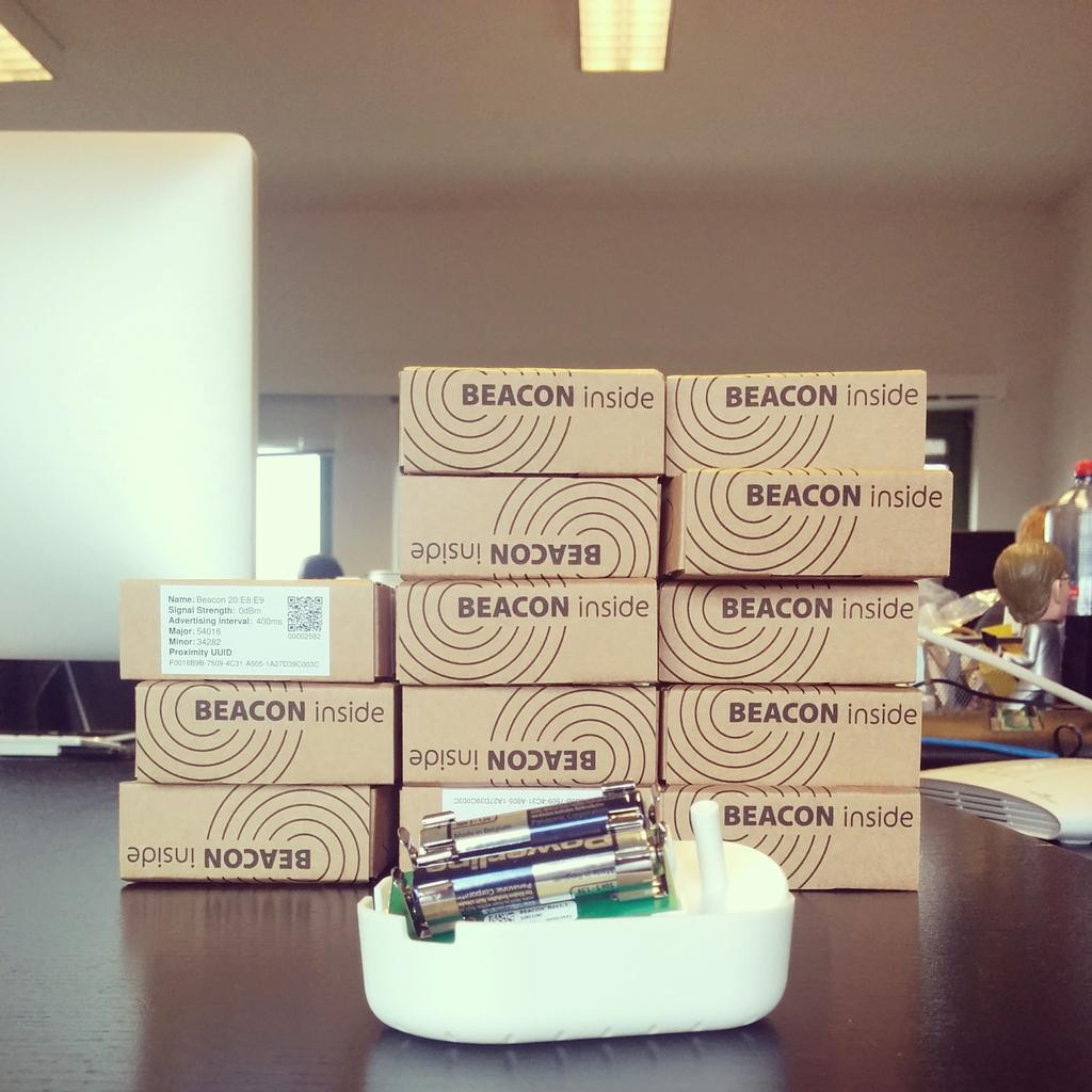 TapTarget's tweet photo. New toys for our clients! #iBeacon http://t.co/XA5r4JdtZ9