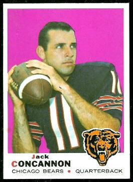 Happy Birthday Jack Concannon! He threw 36 TDs and 63 Interceptions, yet still managed to be in the NFL 10 years. 