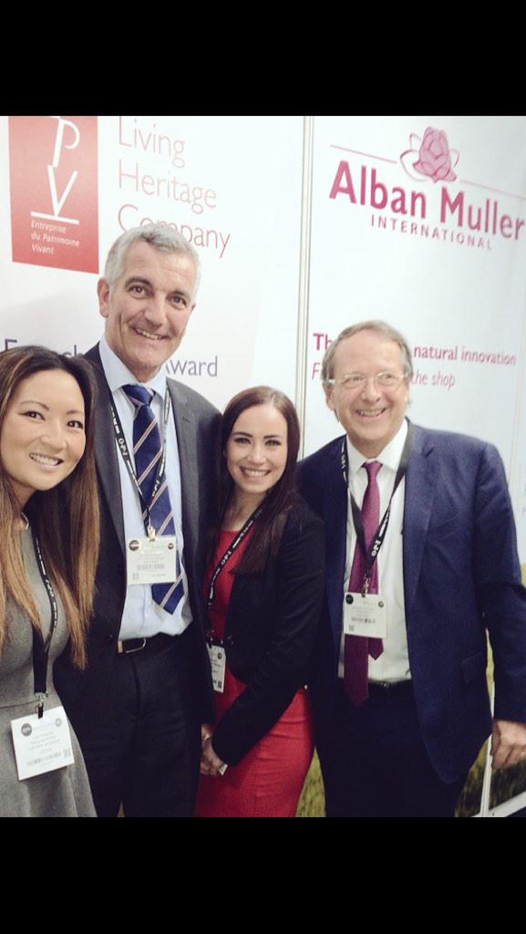 GeorginaLoftTA's tweet photo. It was a pleasure meeting Mr Alban Muller and Thierry at #ProfessionalBeautyLondon http://t.co/SHxOaR4EHH