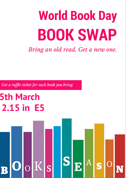 BGIS_English's tweet photo. Let's get book swapping! http://t.co/PATEtfgDdh