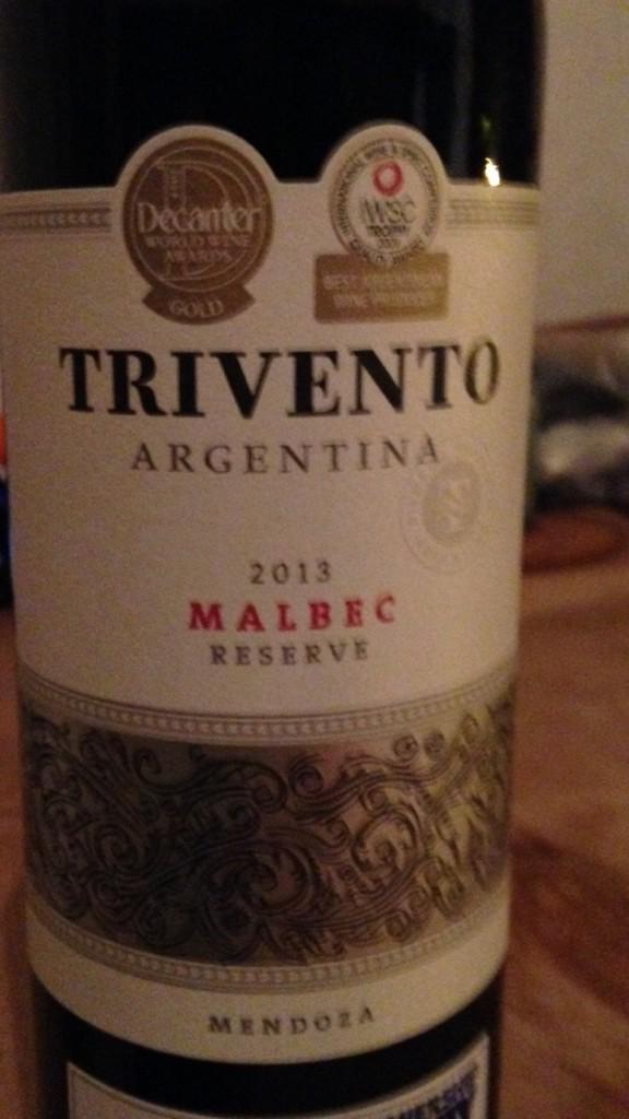 Spicy and delicious <a href="/Trivento/">Trivento Wine</a> <a href="/TriventoArg/">Bodega Trivento</a> <a href="/TriventoUK/">Trivento UK</a> a real treat to warm the very deepest cockles #WineWednesday