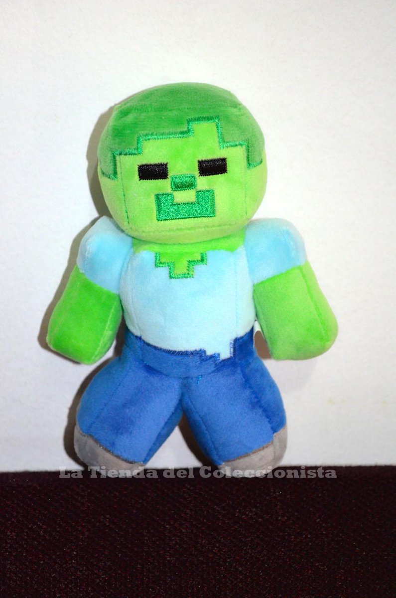 peluche minecraft zombie
