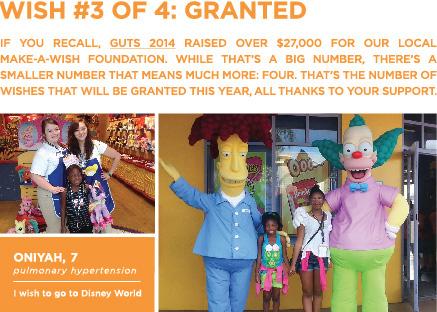 aigacharlotte's tweet image. We&apos;re so pumped to share the 3rd of 4 GUTS wishes! Meet Oniyah, 7 yr old who has pulmonary hypertension. #GUTSCLT2014