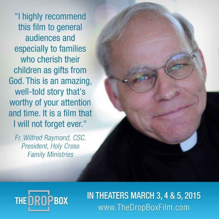 FamilyRosaryOrg's tweet image. Your movie ticket can save a life! #thedropbox @FrWilly @TheDropBoxFilm