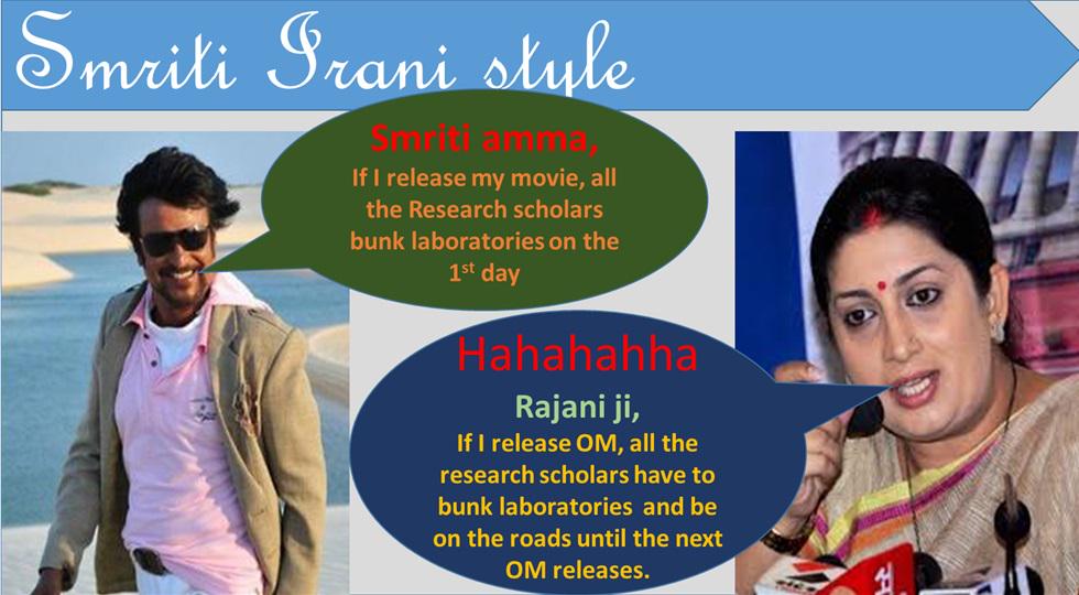 lakkoji satish (@lakkojisatish) on Twitter photo <a href="/smritiirani/">Smriti Z Irani</a> Madam, how many days we have to wait???? You topped Rajnikanth
#HikeFellowship #RespectResearcher <a href="/smritiirani/">Smriti Z Irani</a> Madam, how many days we have to wait???? You topped Rajnikanth
#HikeFellowship #RespectResearcher