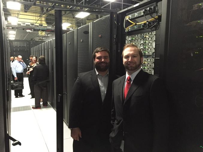 CataldoDrew's tweet photo. Eric DeGrass &amp; Nick Zeigler of KM Cloud share the value of Datacenter Svcs with IT Consultants @allcovered @nmzeigler http://t.co/TU6XwBW3N1