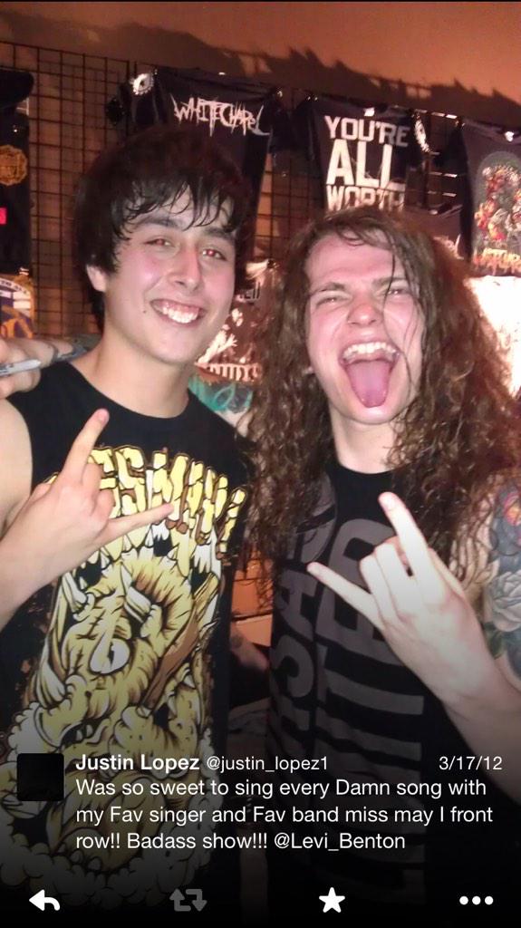 HAPPY BIRTHDAY TO MY BIGGEST INSPIRATION AND FAVORITE FRONT MOTHAFUCKIN LEVI BENTON!! hope it\s a good 1! 