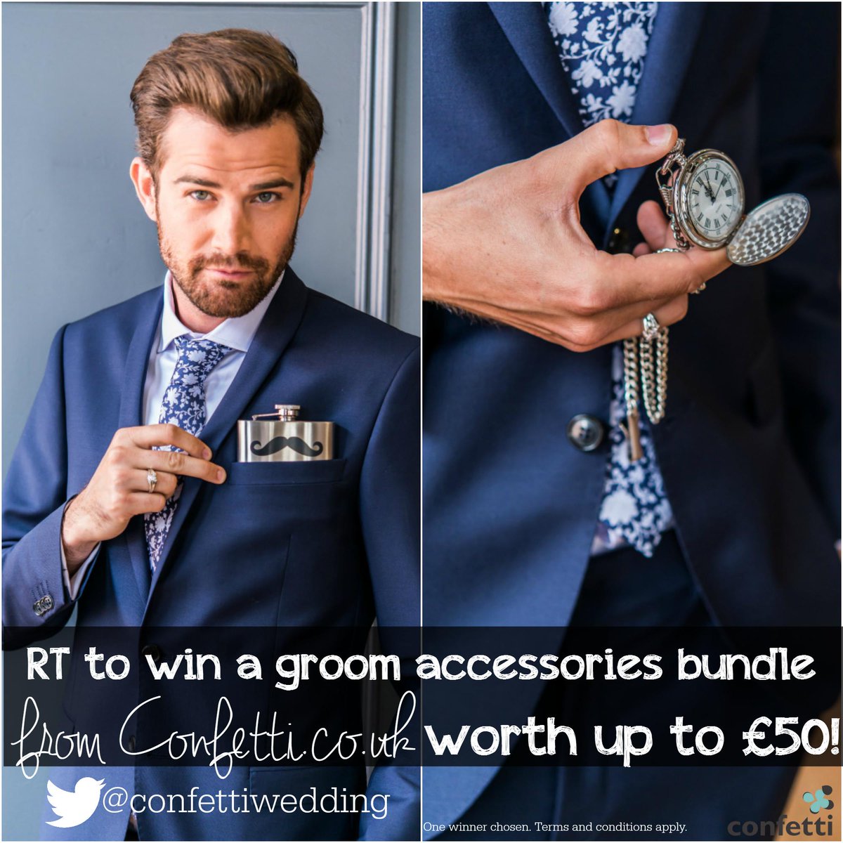 RT to #win these fantastic #groom accessories from #Confetti.co.uk! #wedding #twittercompetition #comp #freebie