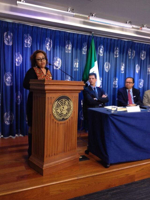 PCMigrantes's tweet image. Acto de presentación lineamientos #traficoilícito #migrantes Comisión de DDHH @GobOax @CINUmexico @UNODC_LPOMEX