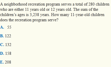 Do you have math skills? Try answering today's Question of the Day below. For more ?s daily: act.org/qotd/