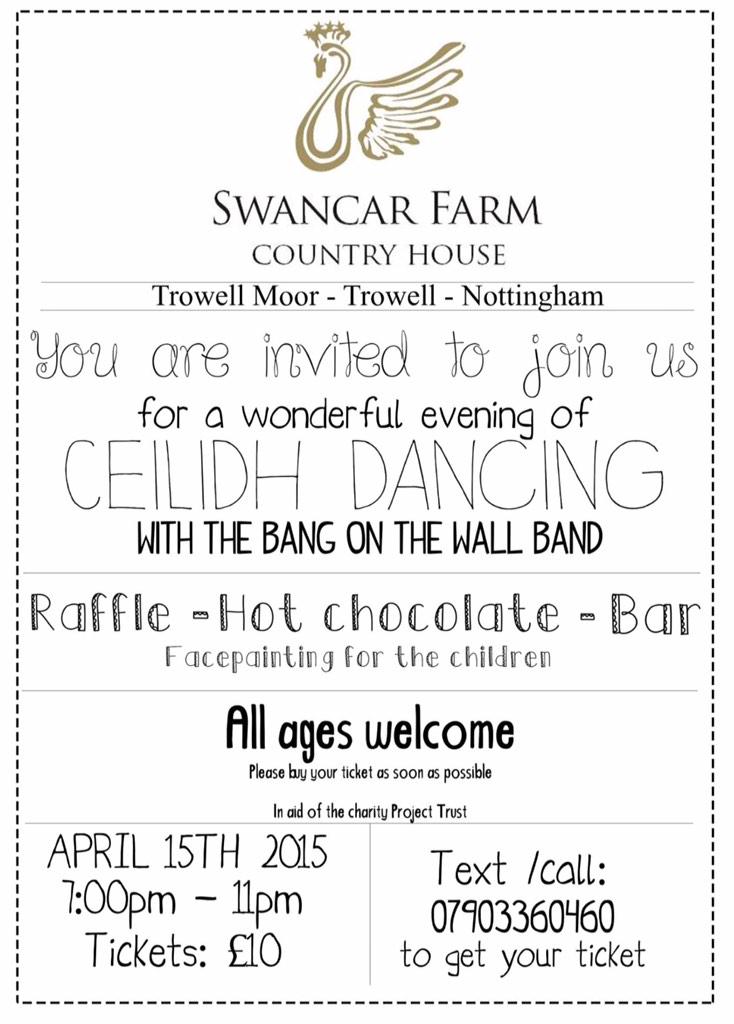 SwancarFarm's tweet image. Please share! In aid of the #charity #projecttrust #Nottingham