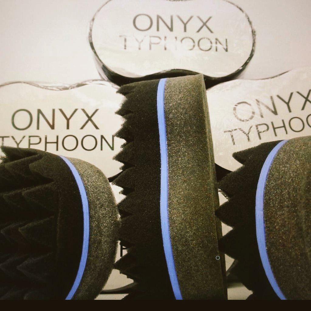The new hottness the onyx typhon sponge , cone by and get yours while supplies last #UndisputedBarbershop