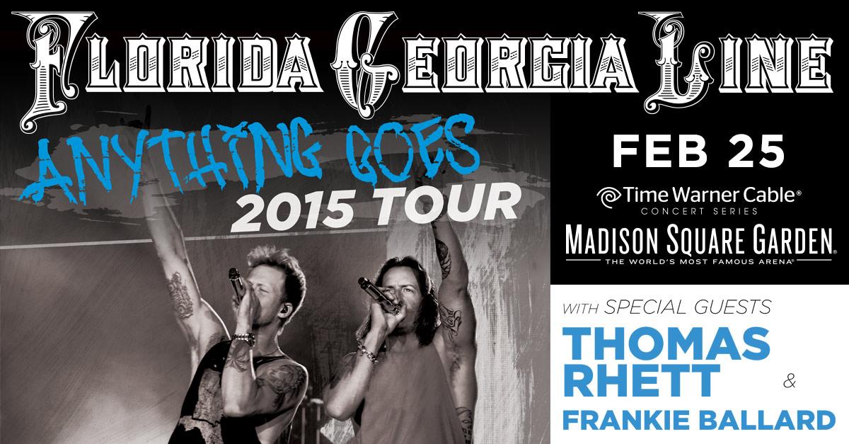 LiveNationNYC's tweet photo. Country fans! RT if we'll see you at @FLAGALine tonight! #FGLMSG http://t.co/qdSI2Kwqmc http://t.co/4BLBI5uCyH