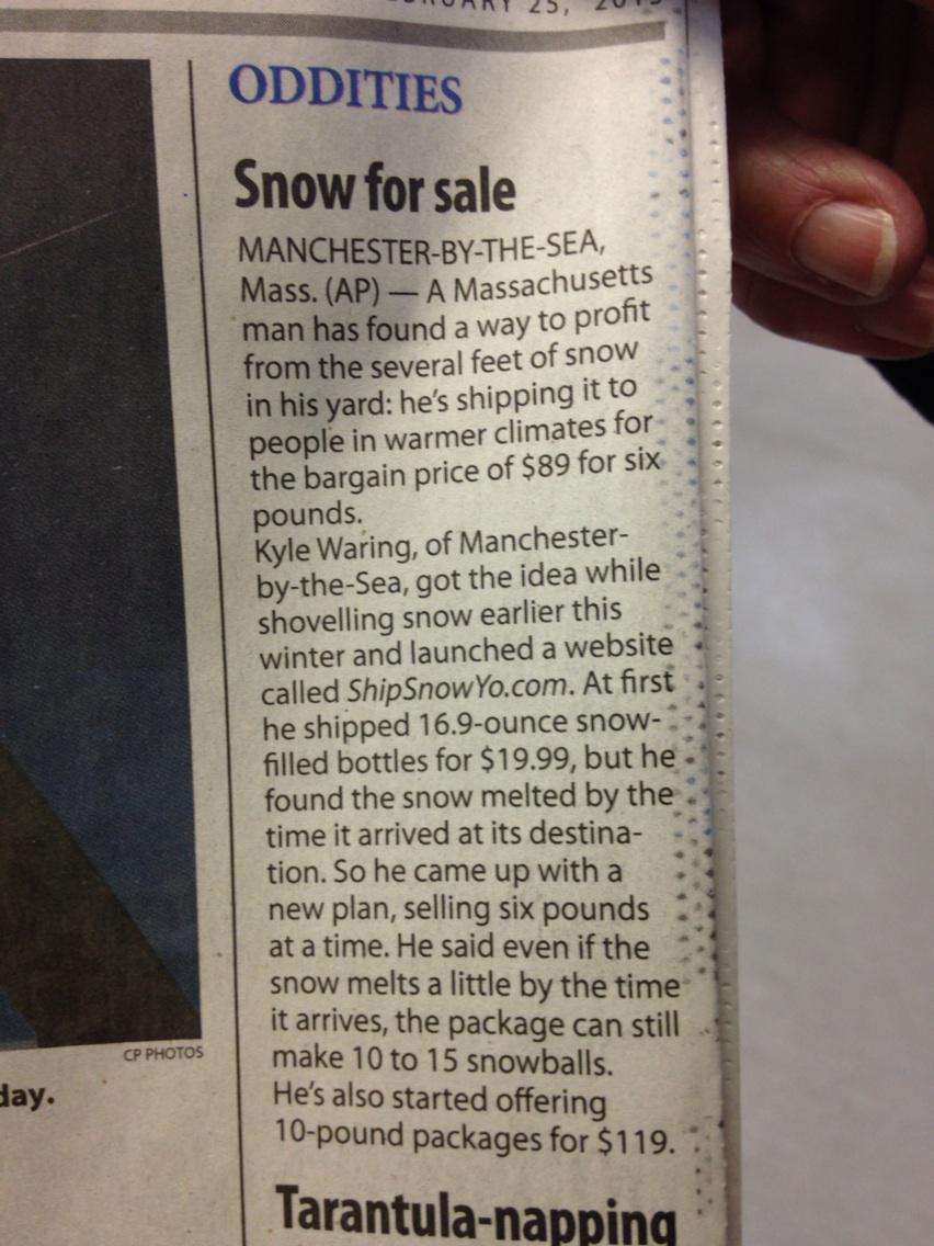 jpwallace10's tweet image. Honestly @Team_PEI are thinking of you back home #pei from sunny @2015CanadaGames #businessboom #neverendingwinter