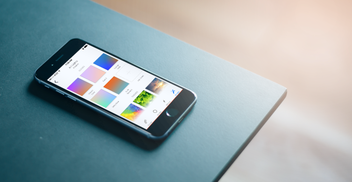 LIFX's tweet photo. Check out our roundup on the latest features like @IFTTT Do Button, Themes &amp; Scenes: http://t.co/SW7IASpSFq http://t.co/saabM19MWX