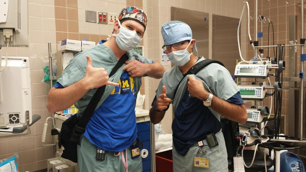 JAK348's tweet photo. Just some ActiveU guys in the ORs!! @UMMHealthy #ActiveU10 http://t.co/9BnGAdgSpF