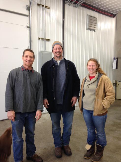 nycraftmalt's tweet image. Field trip! CY Farms stopped by for a tour. They grow it. We malt it. @CraigYunker #craftbeer #localmalt #farm