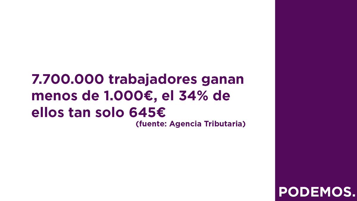 #PabloIglesiasResponde sobre el nivel de los salarios en España con las condiciones laborales actuales