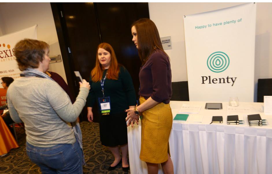 PlentyCo's tweet image. We believe in meaningful conversations with people who inspire us - people like you! #PlentyToBelieveIn #P2P15