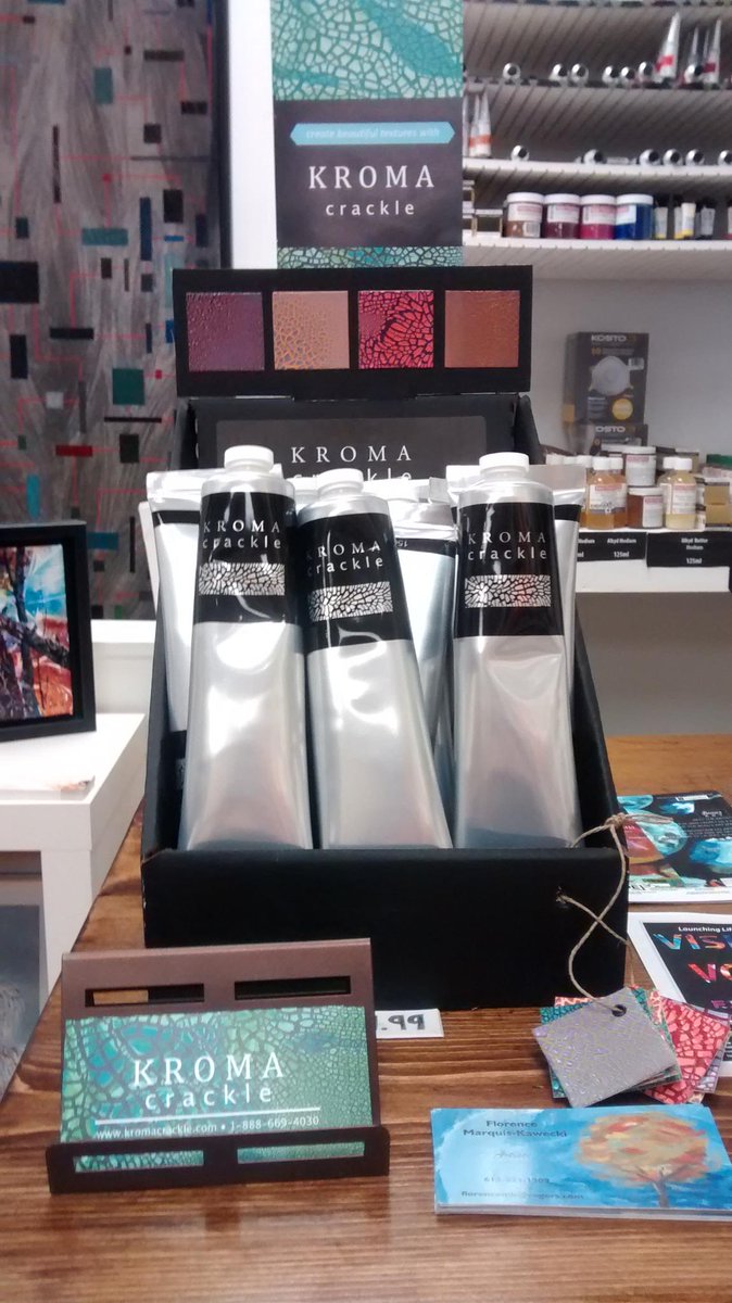 select_chris's tweet photo. Select Fine Art Materials now has #KromaCrackle http://t.co/LNZwjBUllT