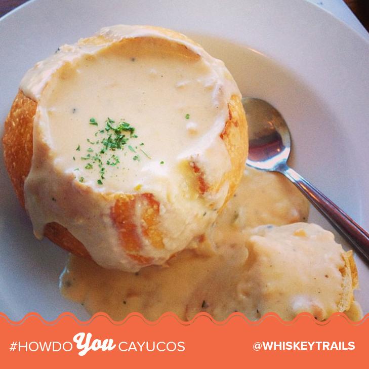 CayucosCA's tweet photo. It's National Clam Chowder Day! Might we entice you to visit for a bowl? #ClamChowder #Cayucos #DuckiesChowderHouse http://t.co/UtejCnbkUm
