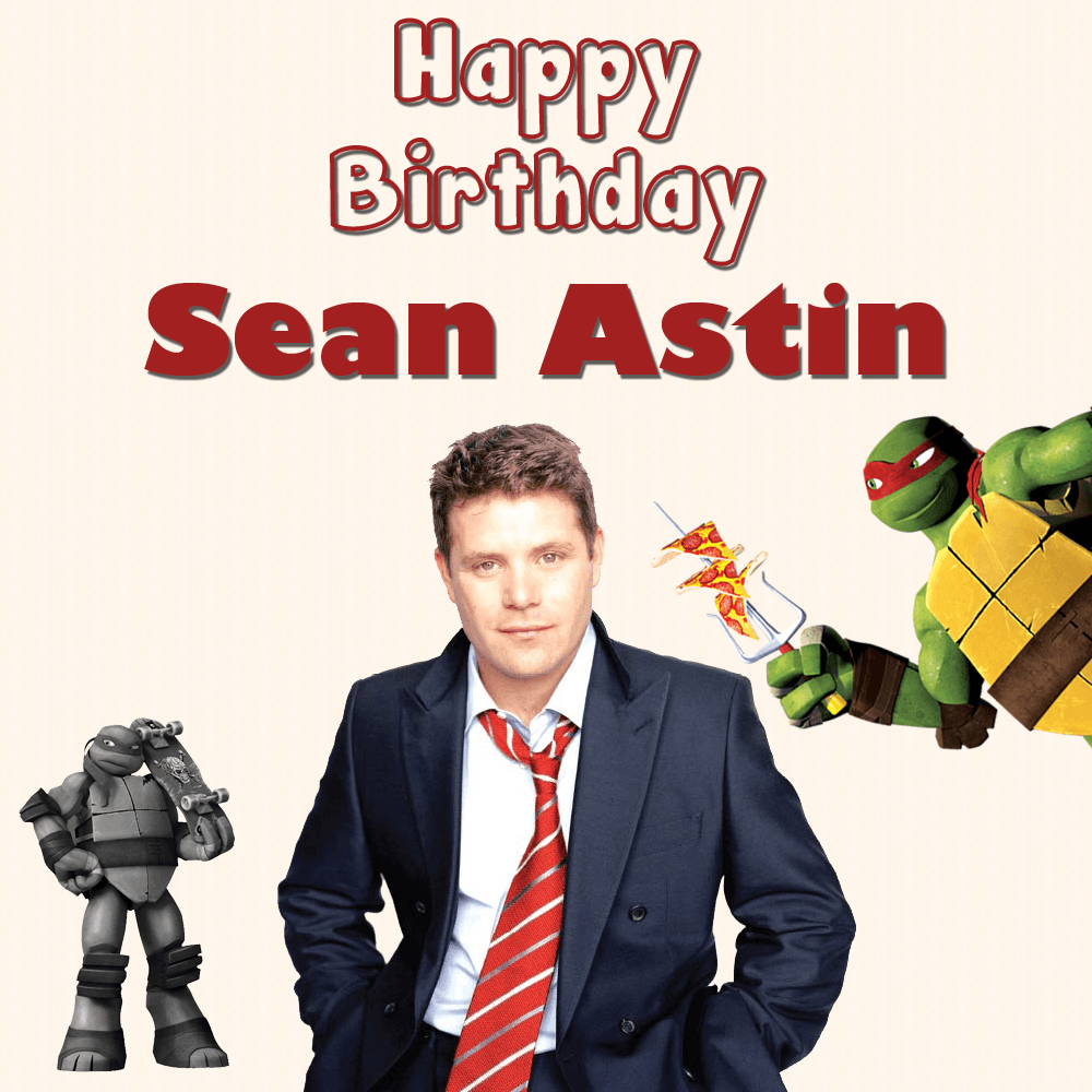 Happy Birthday Sean Astin (voice actor for Raphael)    