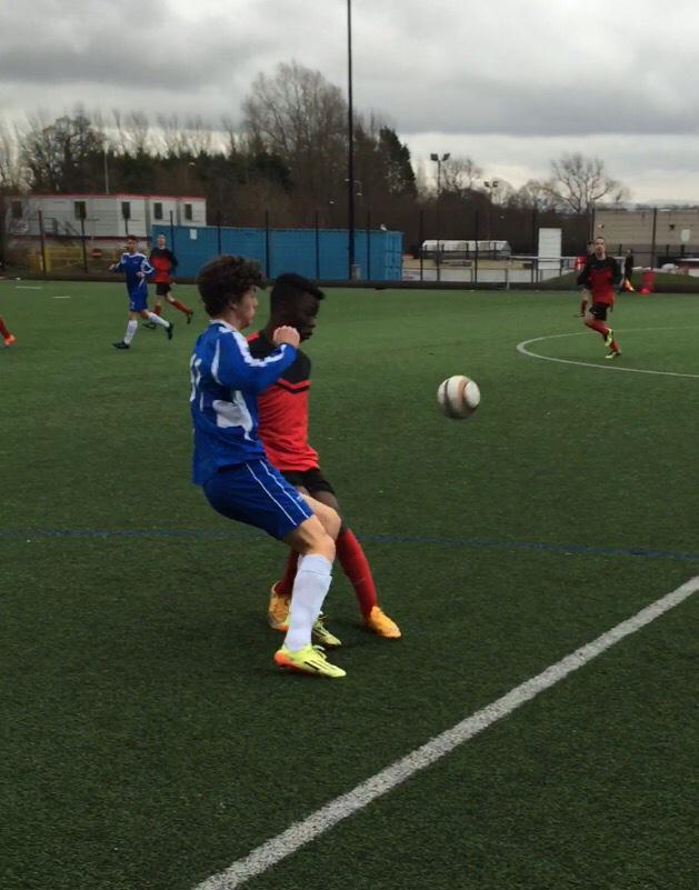 PC_FootyAcademy's tweet photo. A few action shots from today's 3-1 Victory over Mid Cheshire. Well Done to you all! http://t.co/4mOT1HsmAC