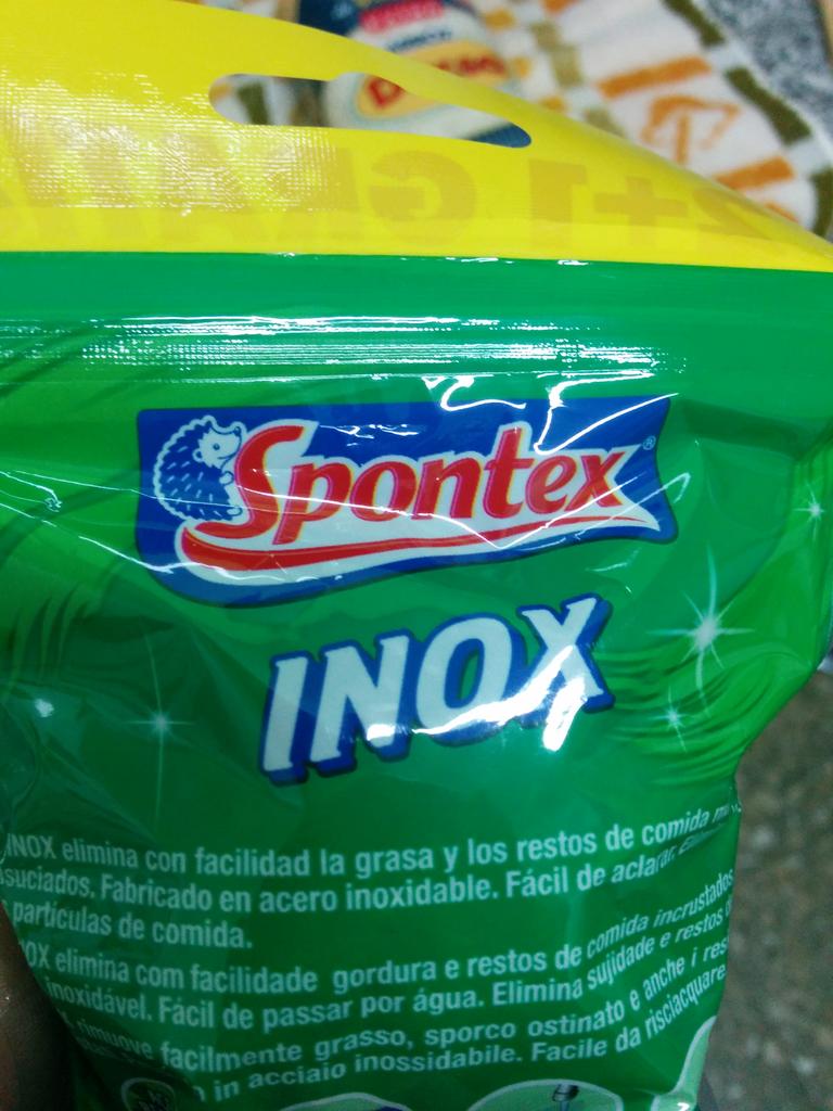 manugorriz's tweet photo. Sabías que : el estropajo inox de espontex leído al revés es xoni ? Como Ylenia o Belén Esteban ? http://t.co/wCe6OT4yPU