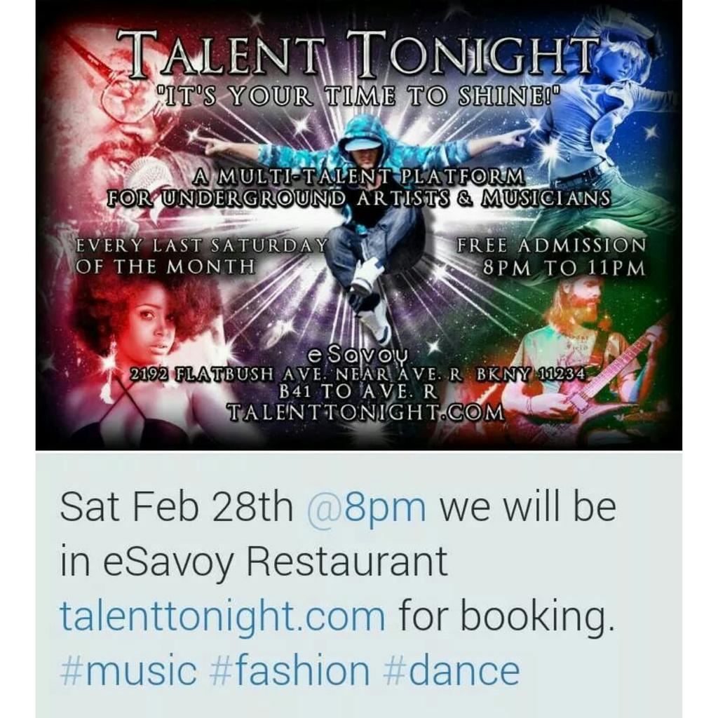 truepromotions1's tweet photo. We have great show Feb 28th want to  perform email talenttonight@gmail.com http://t.co/uk8oHX6lie