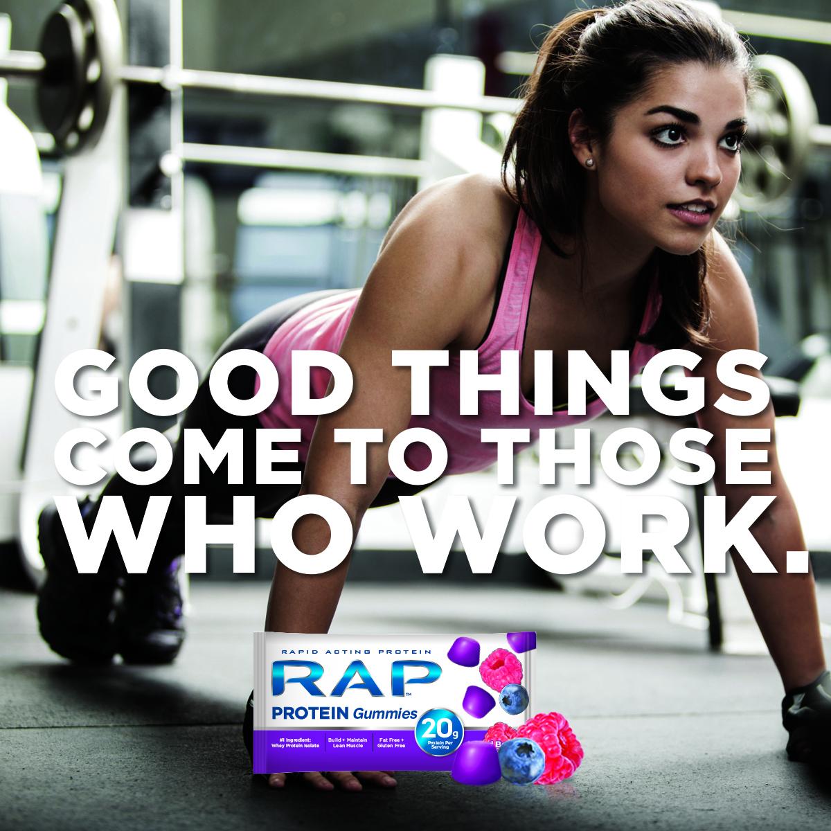 RAPProtein's tweet image. They say good things come to those who wait. We disagree. We believe good things come to those who work hard.