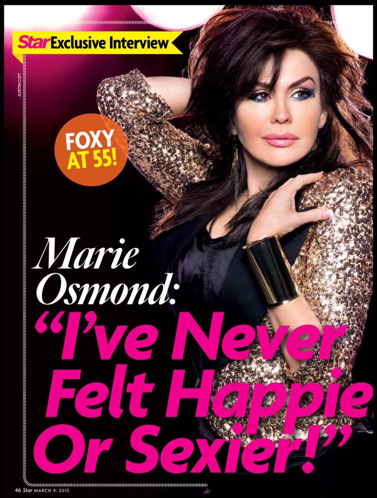 marieosmond's tweet photo. .@CMNHospitals &amp; .@FlamingoVegas 👍mentioned u in .@star_magazine 🌟 Out now! Thx Star for putting me on the cover. 😘💋 http://t.co/QKRe9qhsAd