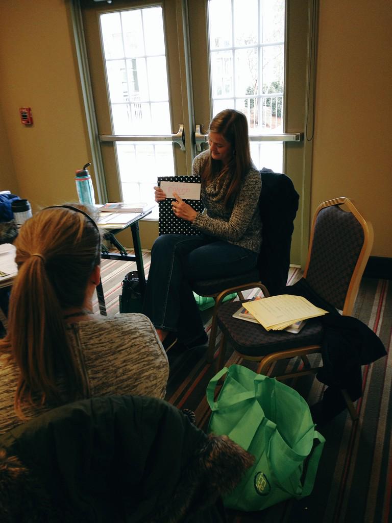 CarrieCarter82's tweet photo. Snow hasn't gotten in our way so far this week. We've learned so much at our Orton-Gillingham training!✏️ http://t.co/e7YBRK6mcd