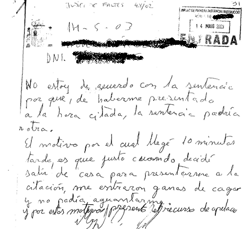 Juristanloqcido's tweet photo. ¡INAUDITO! Recurso de apelación en efecto "defecativo" y la sentencia a la que dio lugar 😂😂😂😂😂 http://t.co/AEzLls3pAY