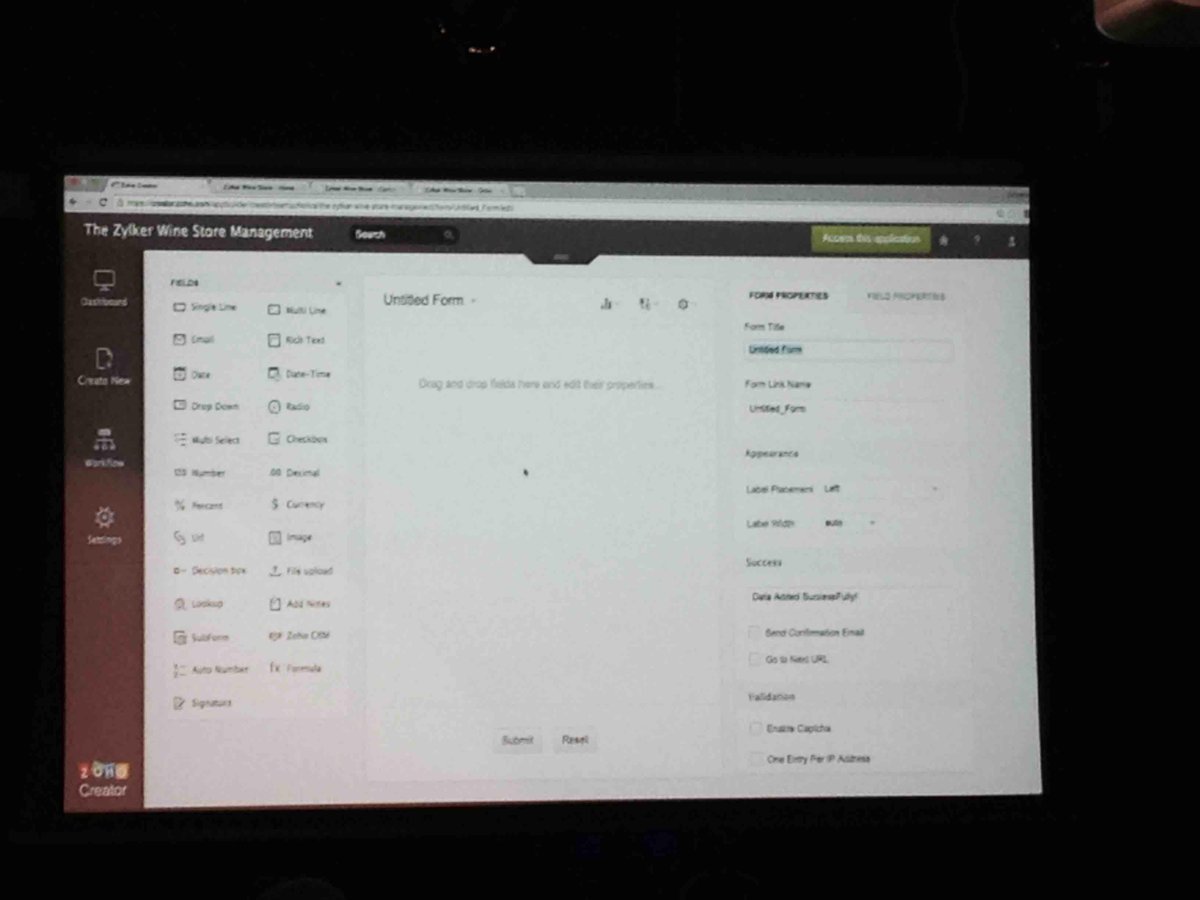 Zoholics's tweet image. The secret of getting ahead is getting started. Build your own apps.#ZohoDev15