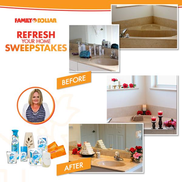 dawnchats's tweet photo. RT: Few hours left to enter to WIN @Glade Pkg & $300 @myfamilydollar GC! #FDHomeRefresh AD http://t.co/p93yAA1VN9 http://t.co/KKFrKLcgNW