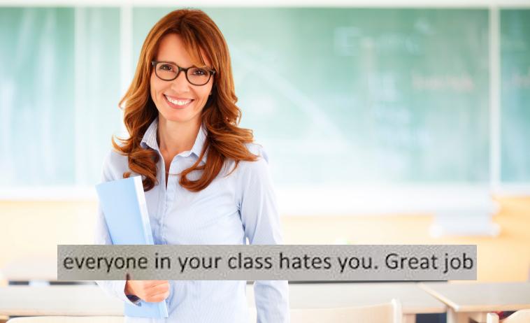 A student mocked a teacher he thought wasn't reading his work. Oh boy, was he wrong. some.ly/Ao8eFdi