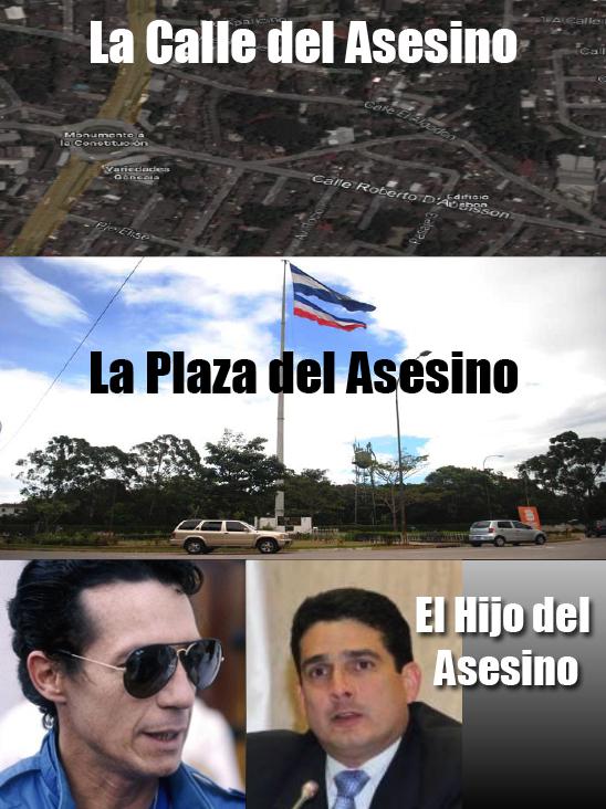 robertillocarri's tweet photo. Y esto quieren para #StaTecla? noo!! jamas permitiremos al hijo de un asesino aqui!.. @Pecorino10 @ArmandoFloresSV http://t.co/C5fmEkzyxY