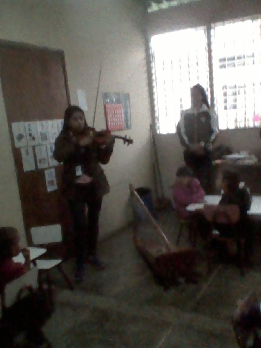 #ElSistemaCumple40 Rosanny Montilla en U.E América Fernández de Leoni